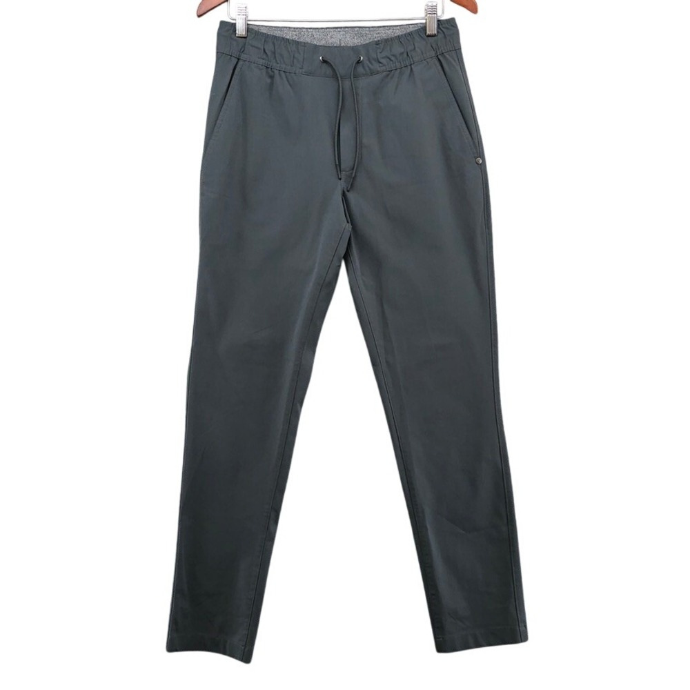 Vuori Performance Pants Mens Small Charcoal Gray Active Jogger Trouser V463